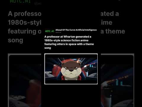 Ethan Mollick, a professor at Wharton, used Google's Veo 2 to create the video. Song, with Suno #ai