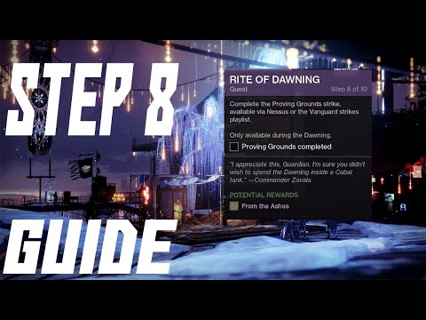 Rite of Dawning Step 8 | How To Start If Stuck! (A Challenger Rises)