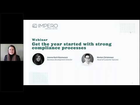 Webinar: Get the year started with strong compliance processes