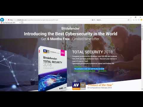 Giveaway 6 months Bitdefender Total Security 2018