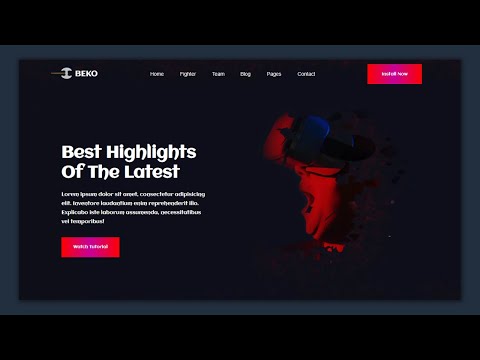 How to make a website using html and css