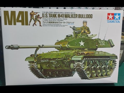 Tamiya 35055 1:35 M41 Walker Bulldog photo build