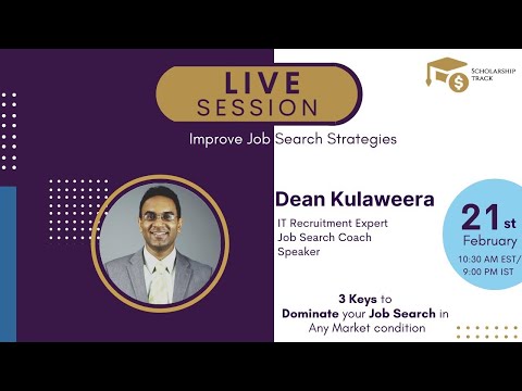 LIVE Q&A - Improve Job Search Strategies