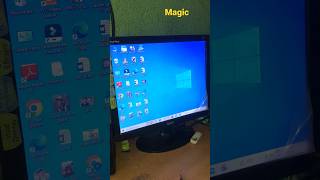 Desktop Magic / #computerbasic #computerknowledge #shorts #windows10 #computertricks