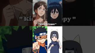 Aot x Naruto/Reality #anime #Reality#erenyeager#mikasa#uchiha#obito#itachi#capcut#aesthetic#animedit
