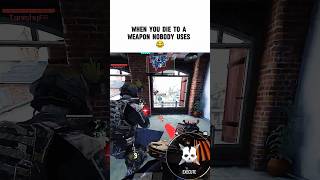 When You Die to a Weapon Nobody Uses 😂 #codm #codmobile #callofdutymobile