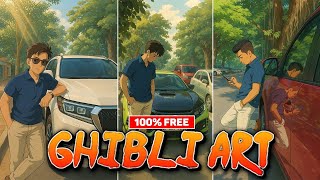 Make Studio Ghibli Style Images FREE | Viral AI Trend 🔥
