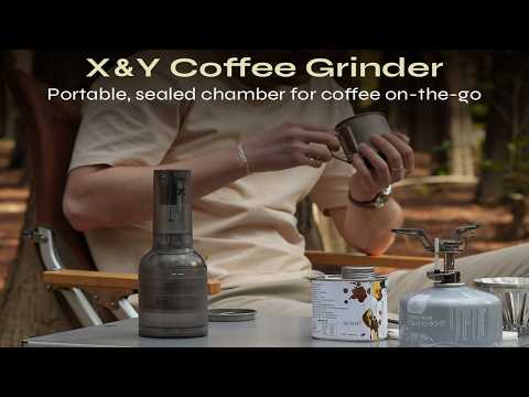 X&Y Bottle Electric Coffee Grinder – Innovation in Every Grind! 🔥☕