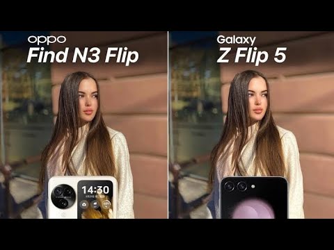 Oppo Find N3 Flip Vs Samsung Z Flip 5 Camera Comparison #oppofindn3flip #samsungflip5 #thebestflip