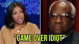 Judge Clarence Thomas MOCKS Jasmine Crockett's Legal Skills — Her Next Words SHUT Him DOWN