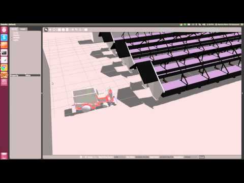 Simulation of cross turn into mink hall