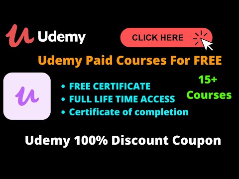 Udemy Paid Course For FREE TODAY || Free Certificate Courses || Udemy Today Courses