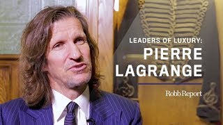 Leaders of Luxury Series: Huntsman Savile Row Owner Pierre Lagrange
