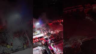 Sky Buff capturing The Brentwood Fire Department & mutual aid companies