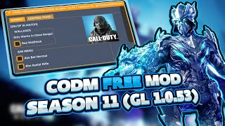 [FREE MOD] CALL OF DUTY MOBILE (CODM) SEASON 11 MOD MENU(GL-VR 1.0.53) - WALLHACK & AIMBOT ...