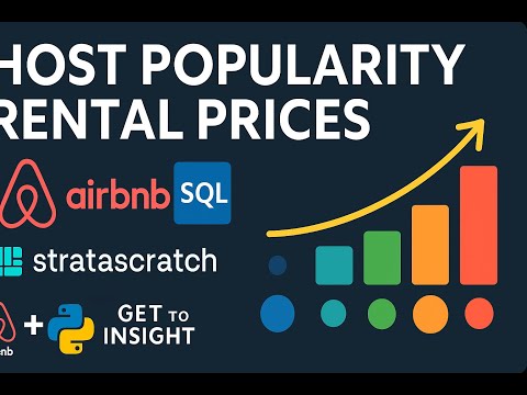 Host Popularity Rental Prices - Airbnb StrataScratch - SQL