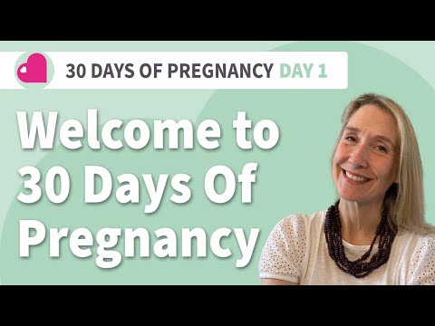 30 Days Of Pregnancy - An Intro To Our Hypnobirthing Tutorials - Day 1 - Better Birth Stories