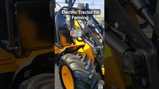 Electric tractor for farming #jcb #tesla #nissan #electric #audi #mercedes #porsche #toyota #ford