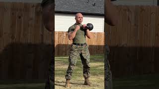 10 MIN AMRAP. #workout #quickworkout #amrap #kettlebell #buildmuscle #exercise #workouts