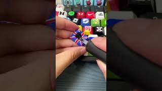 Drawing England on the keyboard #shorts #diy #art #keyboard #tiktok #trending #fyp #country