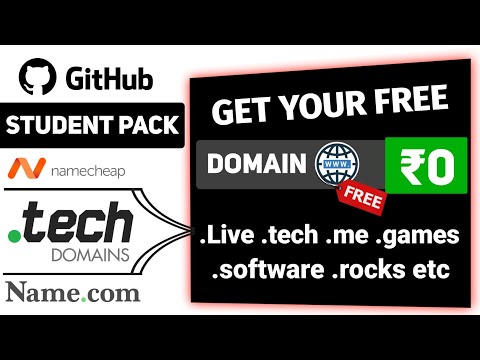 Claim Your Free Domain in 2025 | Name.com, Namecheap And .Tech Domain | GitHub Student Free Domains