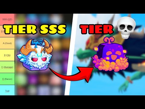 Ranking All Blox Fruits! - Which Fruits Are BAD? Which Fruits Are SUPER STRONG?