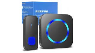 Top Weatherproof Wireless Battery Operated Doorbell - Ultra Long Range