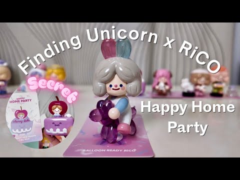 Unboxing : 🎁✨Finding Unicorn RiCO Happy Home Party | Sooooo Cuteeeee | JdayToy