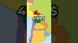 The POOREST Country on Every Continent! #geography #maps #countries