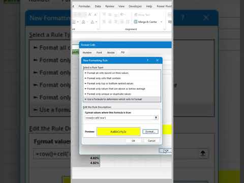 Excel Auto Highlight Rows - The Quickest Way to Visualise Data