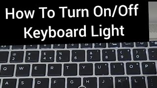 How to Turn Off/On Keyboard light on any laptop🖥️|Enable Keyboard light|#HowtoOnKeyboardLight#shorts