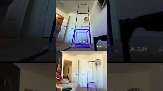 Meteor 75 Pro O4 indoor- tricks are harder in a small room #fpv #drone #dji #tinywhoop #meteor75pro