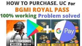 🔴HOW TO BUY ROYALPASS IN BGMI 2021 EASY WAY TO PURCHASE NO PROBLEM | 💯% working  in tamil!!!