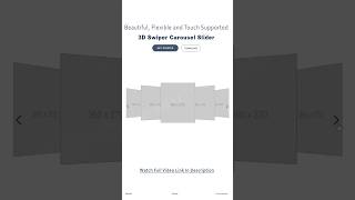 Responsive Slider | Swiper Slider 3D-Coverflow Effect | Free Source Code #swiper #slider #webdesign