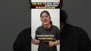 BEST Ways to Deal with DIFFICULT QUESTIONS in CBSE Class 10th Board Exam🔥#Cbse2024#Class10BoardExam