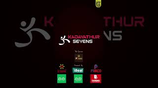 ⚡ Fresh logo intro video for Kadavathur Sevens!