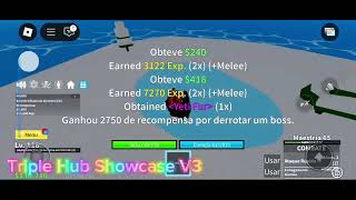 [FREE] Blox Fruits Script | Auto Farm (Triple Hub) - Showcase V3