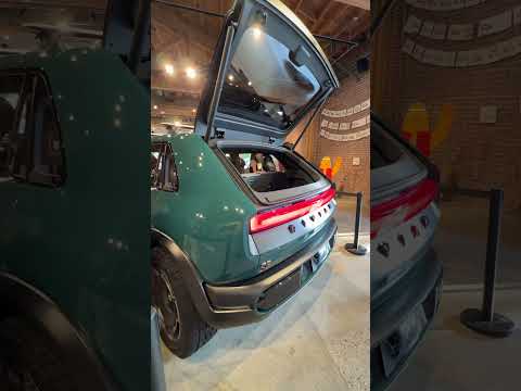 Up close with the Rivian R3X... this EV is AWESOME!