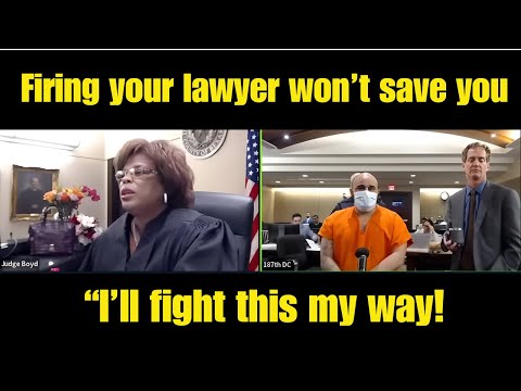 Judge Boyd SHUTS DOWN Robbery Suspect Who Fires His Lawyer in Court!