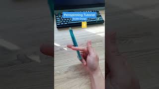 DOUBLE CHARGE pen spinning tutorial 🌀 #shorts