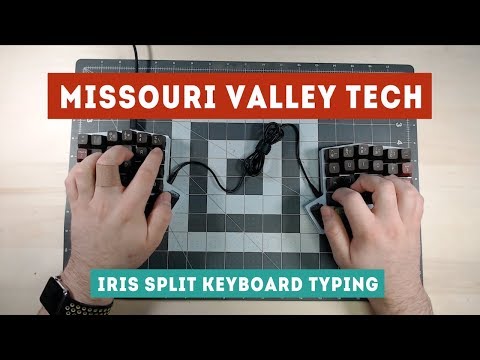 Iris Split Ergonomic Keyboard Sound Test