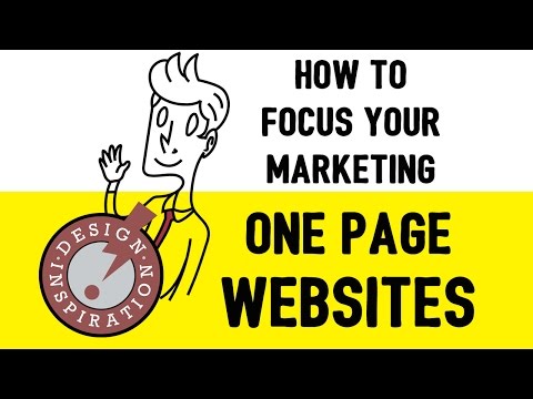 One Page Websites from Design Inspiration