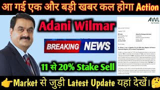 Adani wilmar share news today | adani wilmar share latest news | AWL share latest news