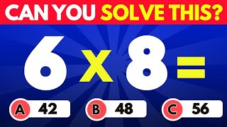 Can You Pass This 5th Grade Math Quiz? #MathQuiz #5thGradeMath #EducationalQuiz