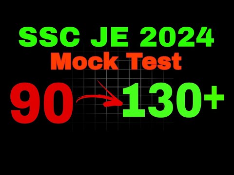 How To Increase Marks In Mock Test || SSC JE 2024 || By Cpwd Je || My Notes 📝