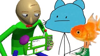 Baldi and Gumball Solve Math?? (Baldi TAWOG Animation)
