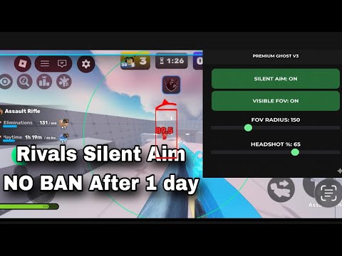 • [ROBLOX] Rivals Silent Aim + Visible FOV 👀 | Anti-Ban Bypass 2026 🔒