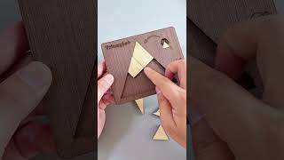 How do we fit the little triangle into the frame?#Puzzles #IQ #iqtest
