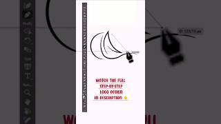 How to design a beautiful logo ?🤔   #logodesigner #claire #viralshort