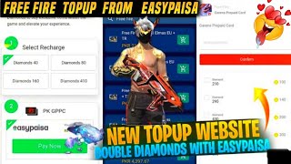 Free Fire Easypaisa TopUp Return || Free Fire TopUp With Easypaisa || How To TopUp Diamonds FF